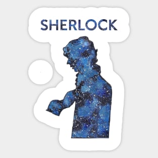 Galaxy Sherlock Sticker